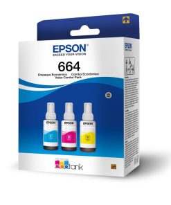 TINTA EPSON BOTELLA T664 CIAN/MAG/YELLOW