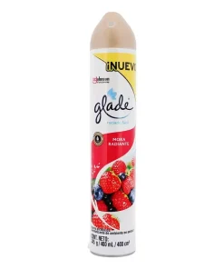 AMBIENTADOR GLADE SPRAY X 400 MORA RADIANTE