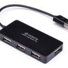 MULTIPUERTO HUB TRUST4 USB2.0C/MICROFONO