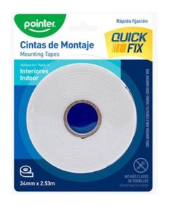 CINTA DOBLE FAZ ESPUMA POINTER 24X2.53