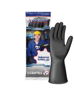 GUANTE NEGRO CAL 35 T.10