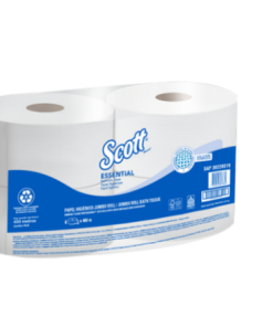 P.HIGIENICO JUMBO SCOTT BCO 250MTS HD ESENCIAL UNIDAD